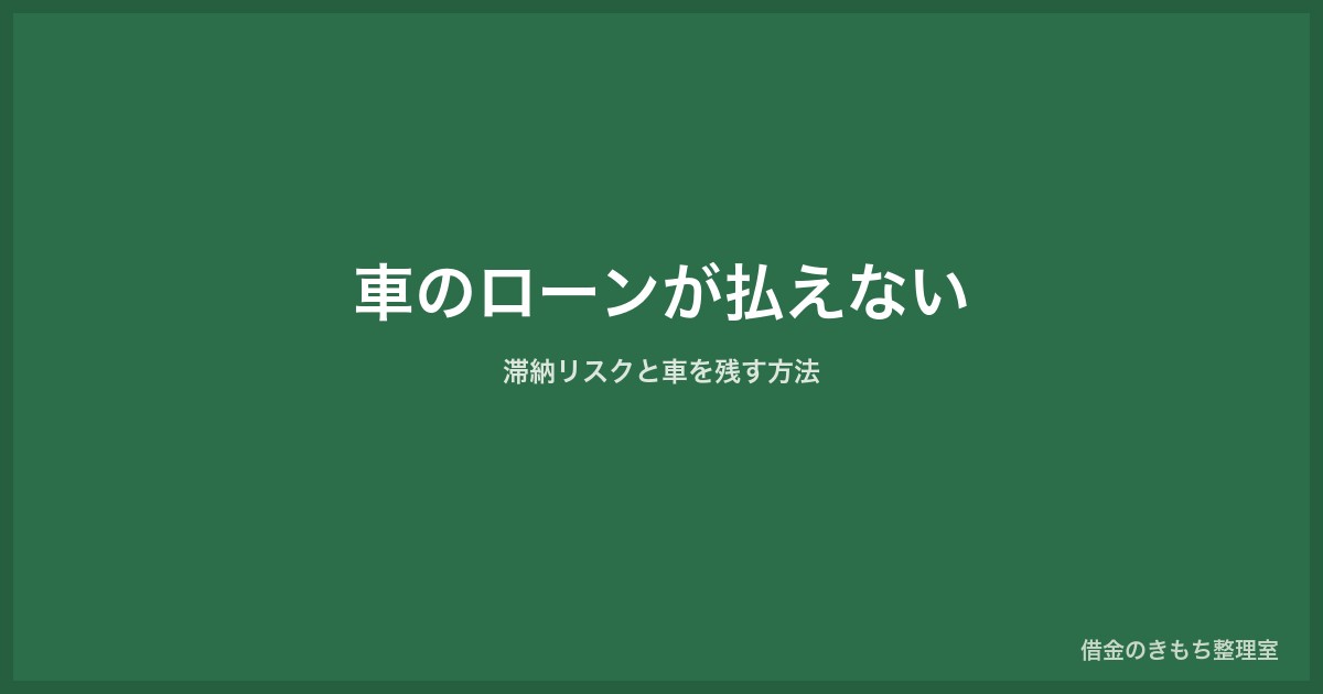 cant-pay-car-loan